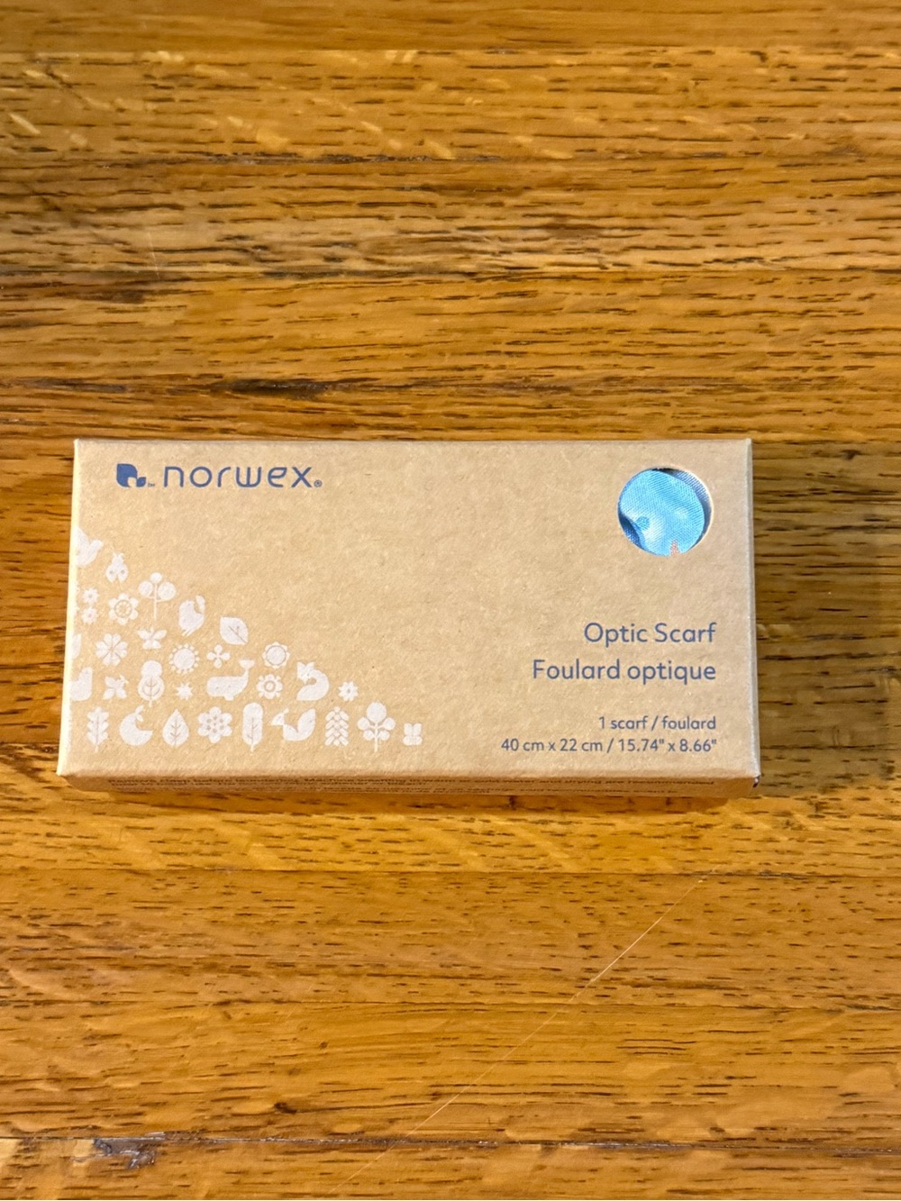 Norwex Optic Scarf Celebrate NWT - Picture 7 of 8